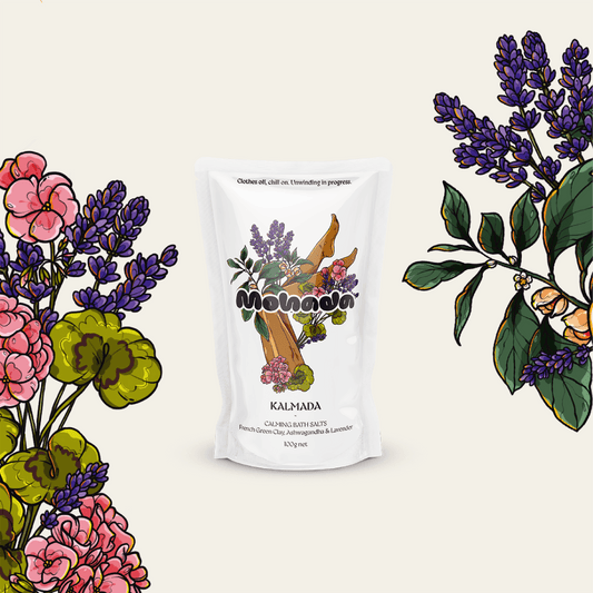 Handmade lavender bath salts