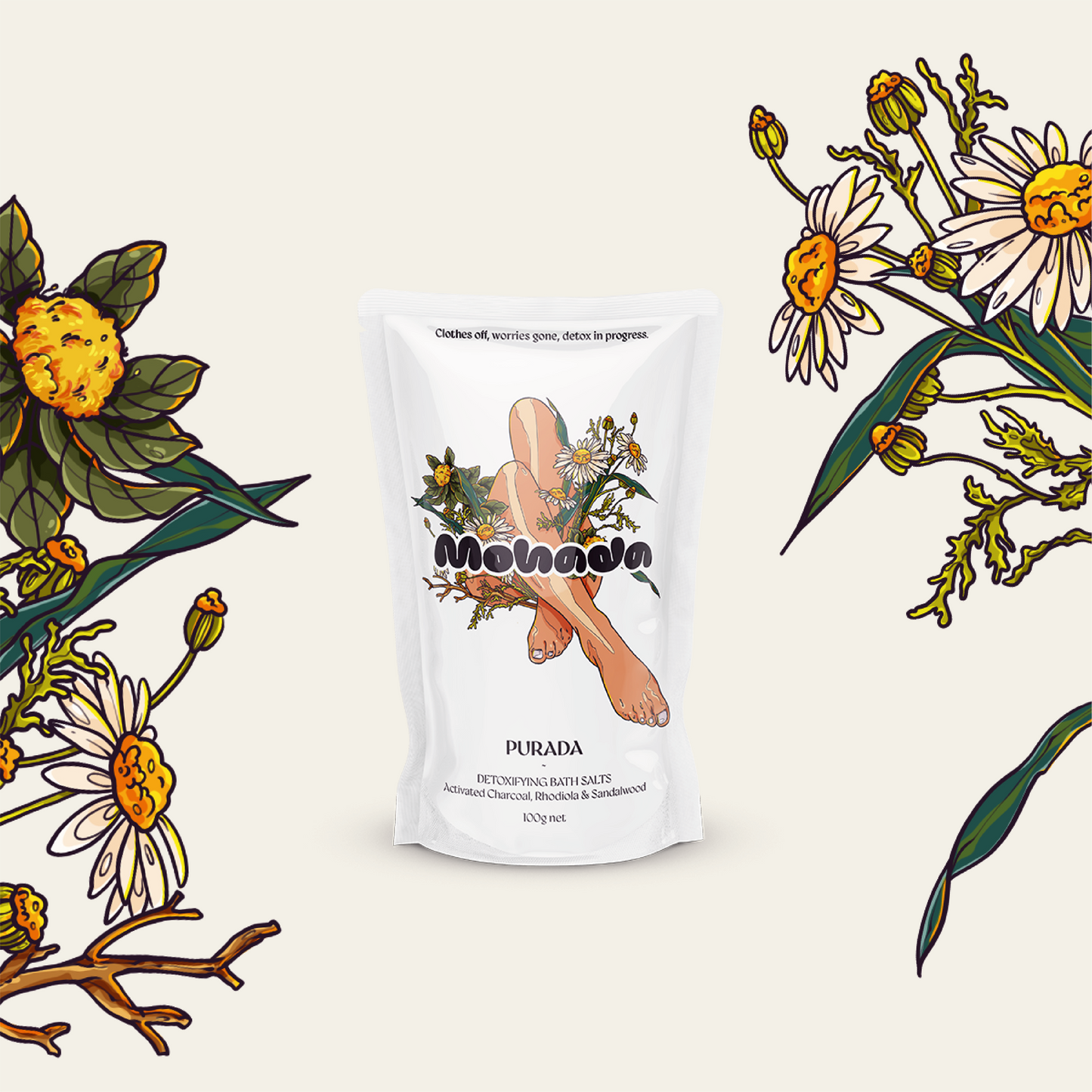 Rejuvenating bath salts