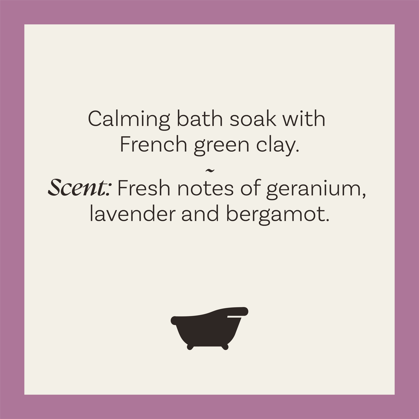 CALMING BATH SALT SOAK