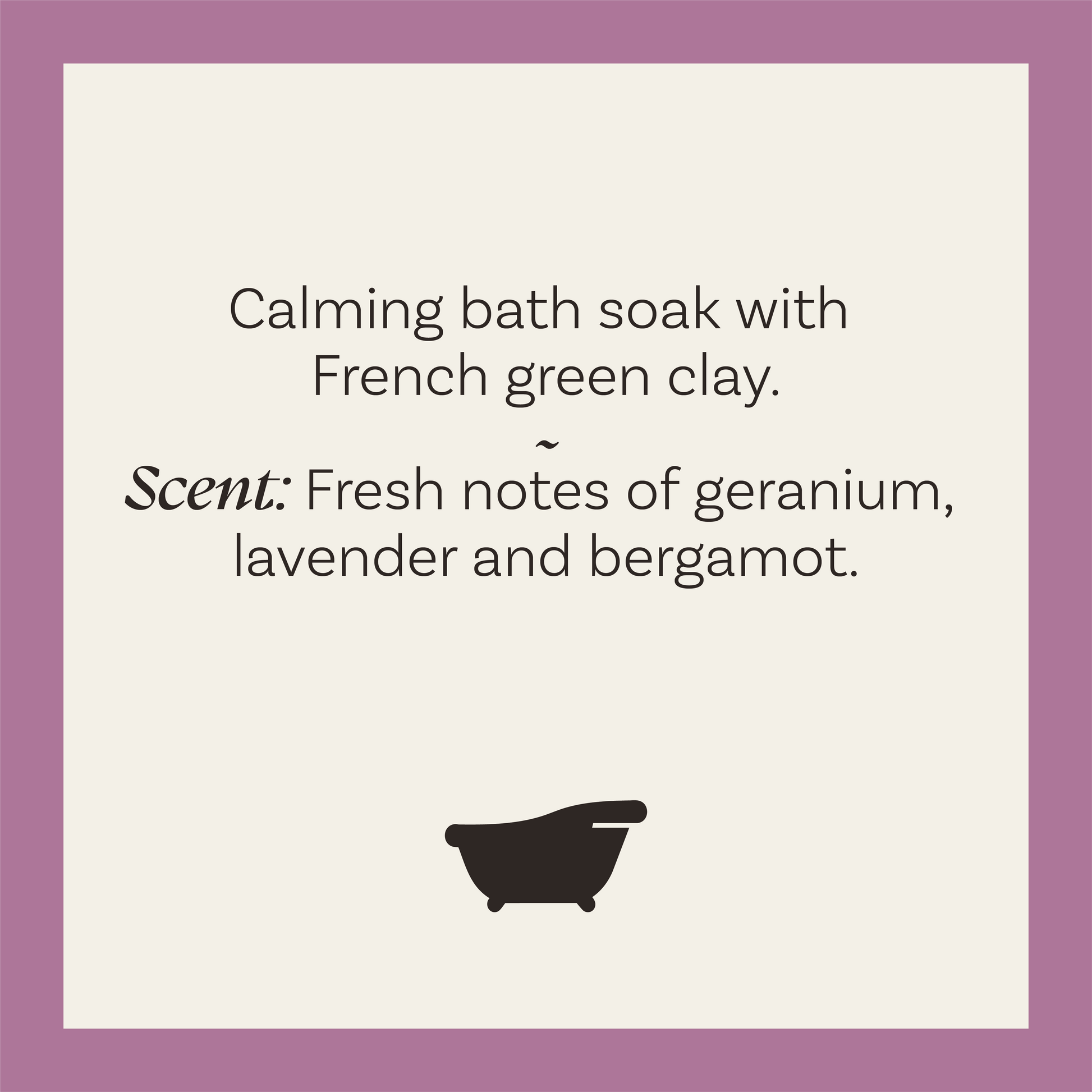 CALMING BATH SALT SOAK